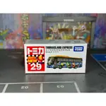 TOMICA-B27-全新未拆- 新車貼NO.29-湯瑪士觀光巴士