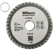 3x 105mm Wood Cutting Saw Blade Disc 40t Circular Tct 1.0* 20/16mm Timber Atb