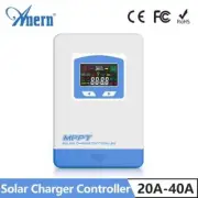 MPPT Solar Charger Controller 30A 12V 24V Solar Panel Regulator LCD Disp