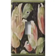SnazzySwitch Blooming Flowers Decorative Light Switch Plate Cover