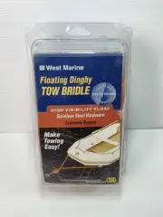 West Marine Floating Dinghy Tow Bridle Harness with Float Extremely Rugged Italy