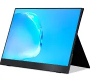 Portable Monitor - 15.6in - 1080P Resolution - Built In Speaker - Universal