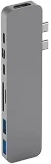 HyperDrive PRO 8-in-2 USB-C Hub - Gray