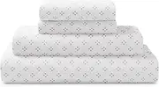 Brielle Cotton Jersey Knit (T-Shirt) Sheet Set, King, Four Dot Blush