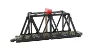 Bachmann N Through-Truss Bridge with Blinking Light With E-Z Track Straigh 44873