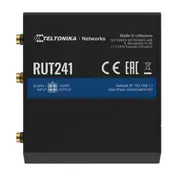 Teltonika RUT241 Industrial Cellular Router, Instant LTE Failover, Compact and Powerful Industrial 4G LTE Router/Firewall, PSU included