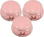 Ipetboom Mini Lipstick and Blush Storage Pots Refillable Travel Bottle Cream Jar Small Round Bottles for Essential Oils