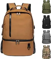 TUGUAN Insulated Cooler Backpack 16/26 Cans Double Deck Leakproof Lightweight Soft Lunch Backpack Small Cooler Bag Beach Picnic