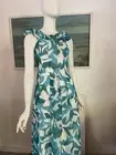 Gingham and Heels Vivva Off Shoulder Midi Dress Party Wedding Occasion 10 Teal