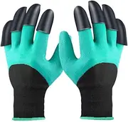 AIMALL Garden Gloves with Claws for Women and Men – Outdoor Digging, Planting, and Weeding Tool – Multi-Functional Gardening Gloves with Built-in Rake, Shovel, and Hoe