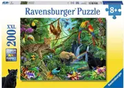 200pc Ravensburger Animals In The Jungle Jigsaw Puzzle 57x24cm Kids/Family 8+