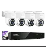 4K Ultra HD Security Camera System With 3TB Hard Drive