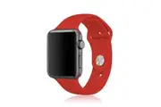 NewBee WAT-NB-38RDG2 Sports Silicone Bracelet Strap Band For Apple Watch IWatch 38/40mm Red