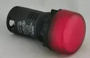 20 x M22R-ER-T24 / M22RERT24 Omron 22mm LED Panel Indicator Red 240V Round