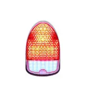 68 69 70 VW Volkswagen Beetle Bug LED Clear Red Tail Brake Light Lamp Lens (for: Volkswagen)