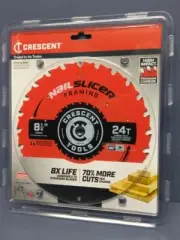 Crescent 8-1/4" x 24 -Tooth NailSlicer Framing Circular Saw Blade CSBFR-824