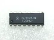 MC74HC158N MOTOROLA IC QUAD 2IN MUL-INV 10 PIECES