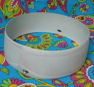 Antique celluloid cricket collar size 18 upright Vintage Victorian unusual rare