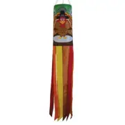Turkey Dinner 40" Thanksgiving Windsock