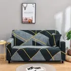 Geometric Sofa Slipcovers Elastic Chair Couch Cover Sofa Towel 1/2/3/4-seater