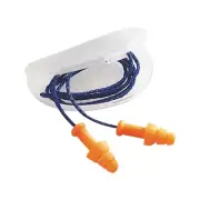 Honeywell Howard Leight Smartfit Reusable Earplugs, Tpe, Orange, Corded