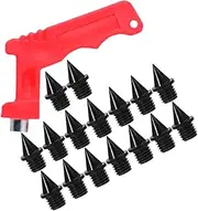[Toddmomy] Track Spikes for Running Shoes Heavy Duty Replacement Spikes for Jumping and Sports Metal Shoe for Optimal Grip and Speed
