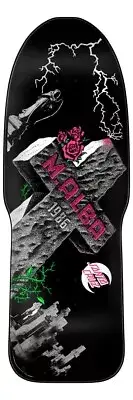 Old School Santa Cruz MALBA Micke Alba Tombstone 1986 Reissue Skateboard Deck