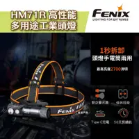 在飛比找蝦皮商城優惠-【FENIX】高性能多功能工業頭燈/SST40&XP-G2 