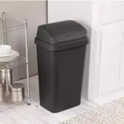 Pack Of 4 Trash Can 13 Gallon-Kitchen Trash Can with Lid- Swing Top