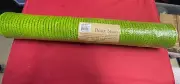 New Lime Green Deco Mesh Ribbon Christmas Decor 21" x 10 Yards Polypropylene