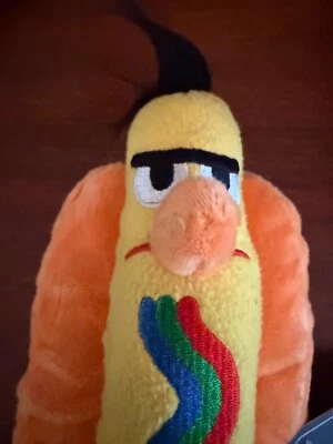 New! BARK XS-S BERT DOG Dog Toy Sesame Street Bark Box New with Tags