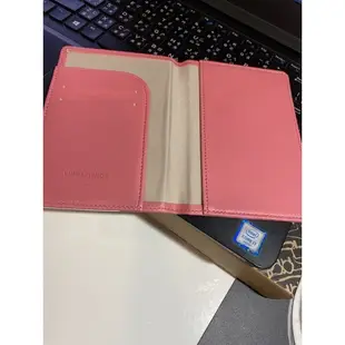 二手韓國正品 LINE FRIENDS Connie 兔兔 粉紅色 旅行 護照套 護照夾 passport case