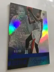 2014-15 NBA Prestige Premium Kevin Durant Parallel Bonus Shots Blue /99 Thunder