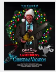 National Lampoon's Christmas Vacation Chevy Chase Poster Giclee Print Art Mondo