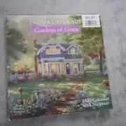 Thomas Kinkade Gardens of Grace with Scripture 2024 Wall Calendar