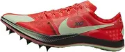 [Nike] Men's ZoomX Dragonfly XC Cross-Country Spikes, White/Orange/Black