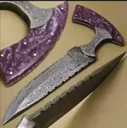 BEAUTIFUL CUSTOM HANDMADE DEMASCUS STEEL PUCH DEGAR knife....