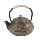 JY 900ml Japanese Style Cast Iron Kettle Teapot Removable Infuser Strainer Tea
