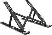 Foldable Laptop Stand,Cooling Liftable Bracket | Height Adjustable Alloy Cooling Laptop Riser for Notebook, Laptop, Computer, PC