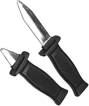 Professional Magic Prop Disappearing Knife, Black Handle, Retractable Blade