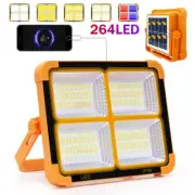 3000W Solar USB Rechargeable LED Work Light Cordless Portable Floodlight Camping