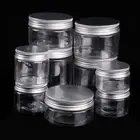 30-250ML Oil Wax Lip Balm Bottle Container Aluminum Cap Empty Jar Tin Pot