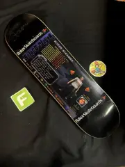 RARE SIGNED Elissa Steamer THPS Tony Hawk Player Select Baker Skateboard Deck