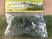 HO Wee Scapes Dioramas Deciduous Trees SCP #00321 3/pk 2.25” to 2.5”