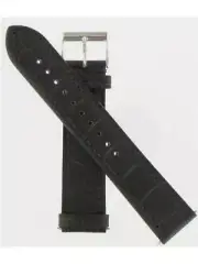 Swiss Army Brand Man's 20mm Brown Genuine Leather Watch band VIC-003816