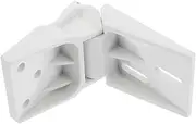 Amosfun Plastic Freezer Door Hinges Replacement for Rv Refrigerator Sliding Barn Door Hardware Kit