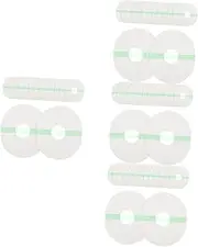 Healvian 4sets Self-adhesive Sensor Protector Small Sensor Patch Tear-off Sticker for Continuous Monitoring System 15sheets*4