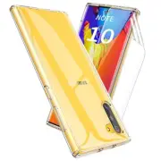 Premium Real Screen Protector + Slim TPU Case f Samsung Galaxy Note 10 SM-N970U