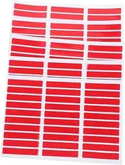 WOFASHPURET 5 Sheets Double Sided Nail Tape for Nail Art Display Stand Clear Adhesive Convenient and Durable and Personal Use