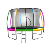Kahuna Classic Trampoline 14 Ft - Rainbow